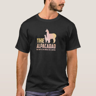 Lustig Der Alpaka-Vater - Lustiger Llama-Alpaka-Li T-Shirt