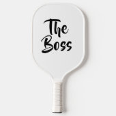 LUSTIG, DER CHEF PICKLEBALL SCHLÄGER (Rückseite)