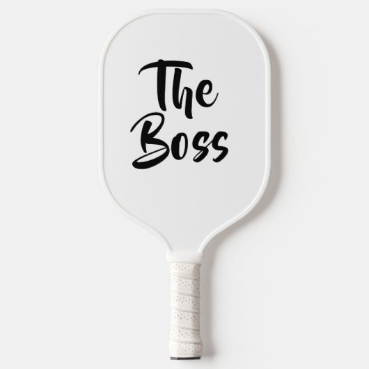 LUSTIG, DER CHEF PICKLEBALL SCHLÄGER (Vorderseite)