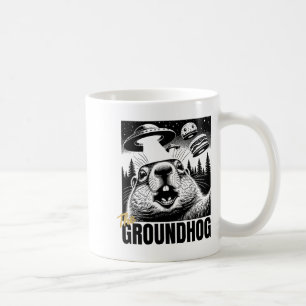 Lustig Der Waldmurmeltier Dieses Urkomische Ufo Se Kaffeetasse
