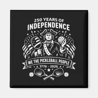 Lustig Die Pickleball-Leute 250 Jahre USA 4. Juli Magnet