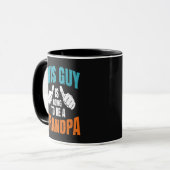 Lustig dieser Typ wird ein Opa Tasse (Vorderseite Links)