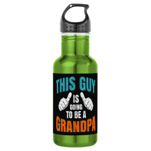Lustig dieser Typ wird Opa Edelstahlflasche