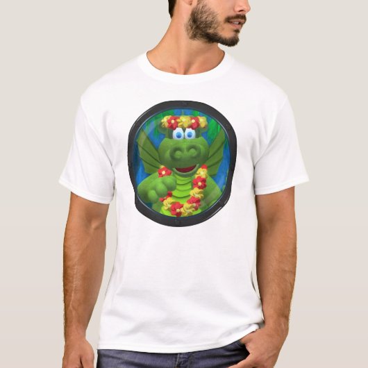 Lustig Drachen: Öffnung T-Shirt (Vorderseite)