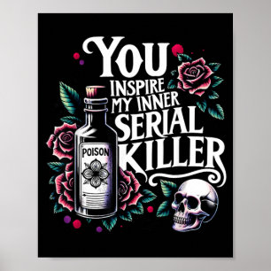Lustig, du inspirierst meinen inneren Humor Hallow Poster