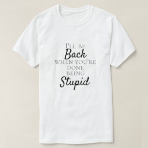 LUSTIG "DUMM" T-Shirt