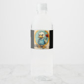 lustig dumm wasserflaschenetikett (Vorderseite)