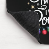 Lustig Entschuldigung ich bin spät dran Ich war an Mousepad (Ecke)