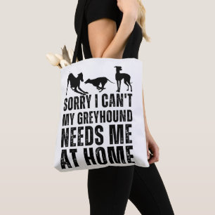 Lustig Entschuldigung Ich Kann Nicht Mein Windhund Tasche