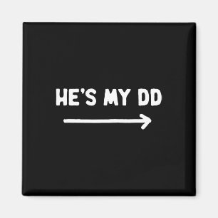 Lustig Er ist mein Dd St. Patrick's Day  Magnet