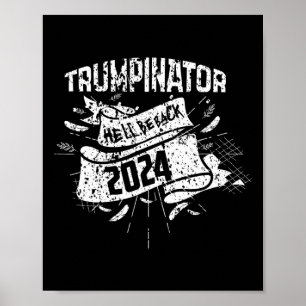 Lustig Er Wird Ck Trump Trumpinator Unterstützer S Poster