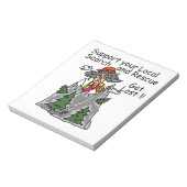 Lustig erhalten Sie verloren Notizblock (Rotiert)