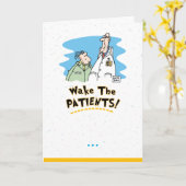 Lustig erhalten Sie wohle Karte (Gelbe Blume)