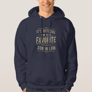 Lustig Es ist offiziell, ich bin der Lieblings-Sch Hoodie