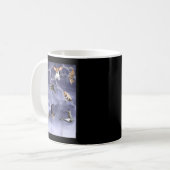 Lustig, es regnet Hunde und Katzen Kaffeetasse (Vorderseite Links)
