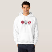 Lustig essen Sie Schlaftuba-MusikHoodie Hoodie (Vorne ganz)