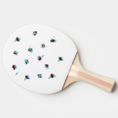 Lustig - Flyswatter (Fliege Swatter), Tischtennis Schläger (Seitenansicht)