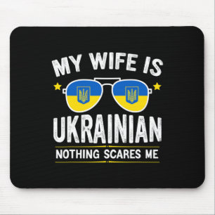Lustig für Männer: Meine Frau ist Ukrainerin Mousepad