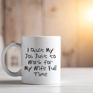 Lustig für meinen Mann, der im Ruhestand arbeitet Kaffeetasse