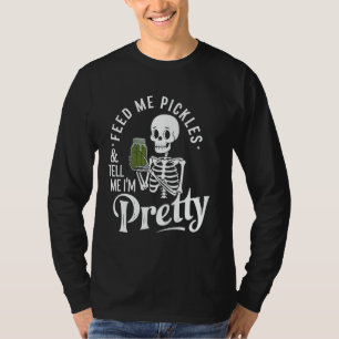 Lustig Füttere mich mit einer Gurke und sage mir, T-Shirt