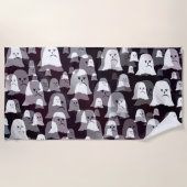 lustig, Geister, Geist, Heilwasser, Hochglanz, Gol Strandtuch (Vorderseite)