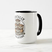 Lustig geistig irgendwo mit Ottern Tasse (VorderseiteRechts)