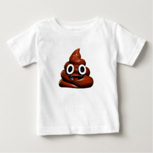 lustig gekackt Emoji Baby T-shirt