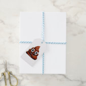 lustig gekackt Emoji Geschenkanhänger (Mit Garn)