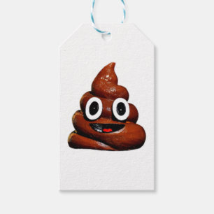 lustig gekackt Emoji Geschenkanhänger