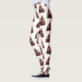lustig gekackt Emoji-Leggings Leggings (Links)