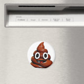 lustig gekackt Emoji Magnet (In Situ (Geschirrspüler))