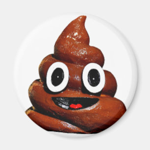 lustig gekackt Emoji Magnet