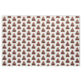 lustig gekackt emoji Stoff (Yard (91,4 cm))