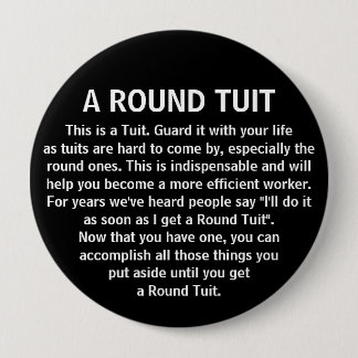 Lustig gelangen Sie herum an es Button