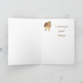 Lustig, General - danke - Ente (Innenseite)