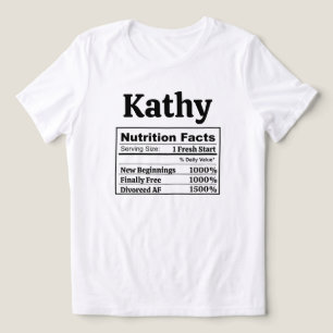 Lustig Geschieden AF Neue Anfänge Scheidung Humor Tri-Blend Shirt