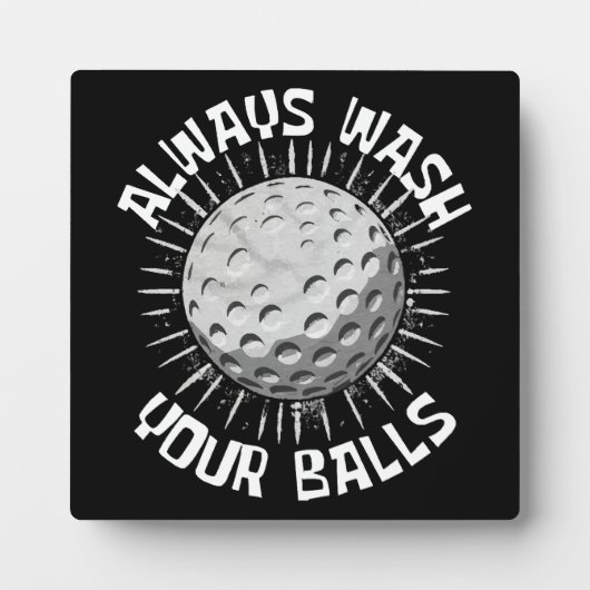 Lustig-golf Fotoplatte (Vorderseite)