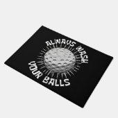 Lustig-golf Fußmatte (Schrägansicht)