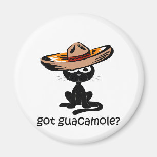 Lustig got Guacamolen Magnet