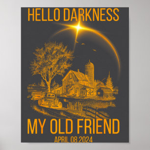 Lustig Hallo Dunkelheit 8. April Gesamt Poster