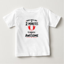Lustig Hergestellt mit Liebe in 2 Minuten 9 Monate