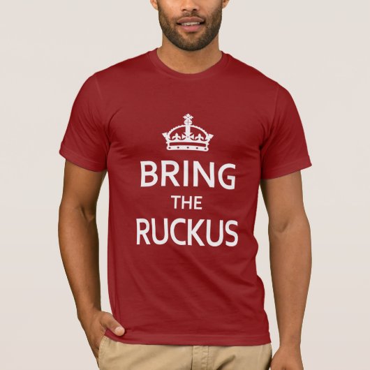Lustig holen Sie den Krawall T-Shirt (Vorderseite)
