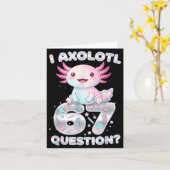Lustig Ich Axolotl 67 Fragen Six Seven Axolotl Jun Karte (Gelbe Blume)