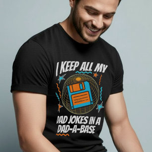 Lustig Ich Bewahre Alle Meine Papa-Witze In Einer T-Shirt