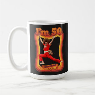 Lustig Ich bin 50 Alles Gute zum Geburtstag Sally Kaffeetasse