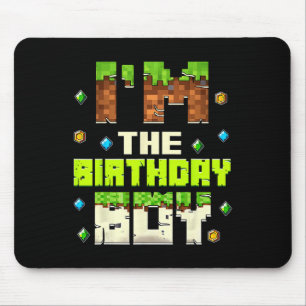 Lustig ich bin der Geburtstagsjunge Videospieler P Mousepad