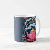 Lustig, ich bin der Tee, lustiger Tee-Spruch Kaffeetasse (VorderseiteRechts)