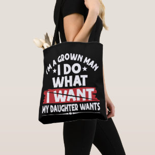 Lustig Ich Bin Ein Erwachsener Mann Ich Tue Was Me Tasche