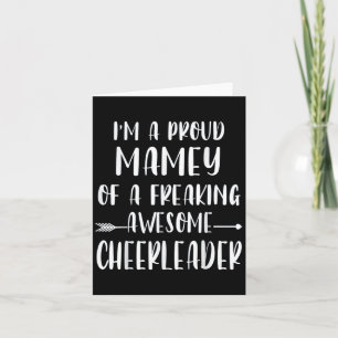 Lustig Ich Bin Ein Stolzer Cheer Mamey Eines Cheer Karte
