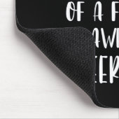 Lustig, ich bin eine stolze Cheer Step-Mama einer Mousepad (Ecke)